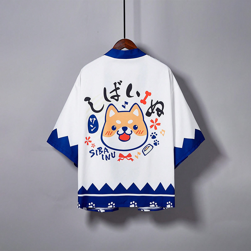 Anime Merchandise Jacket - Jaket Kimono Haori Cosplay Shiba Inu