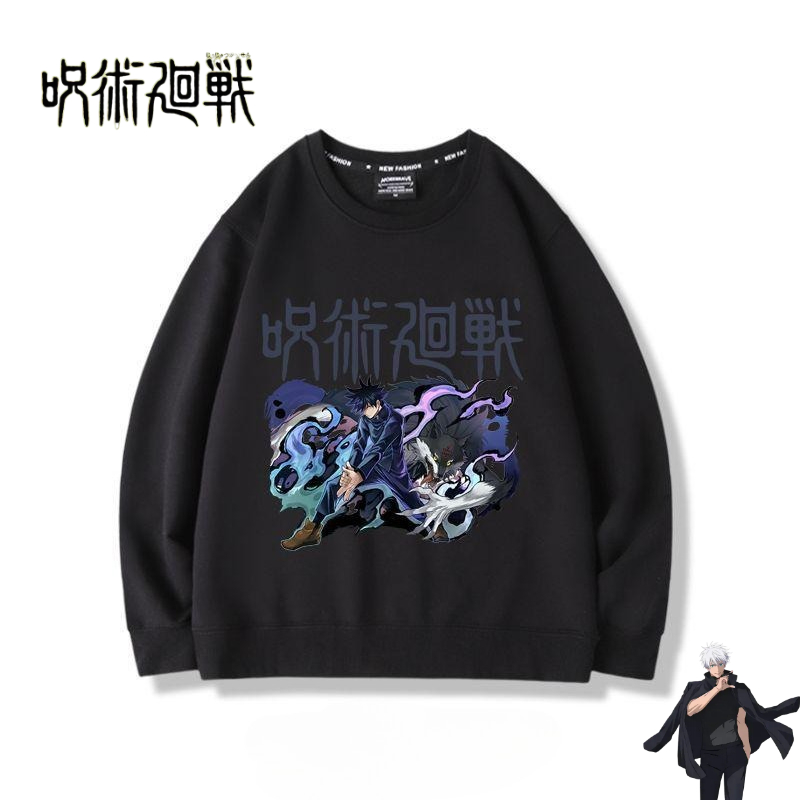 Anime Merchandise Jacket - Kaos anime Jujutsu Kaisen, sweatshirt kartun