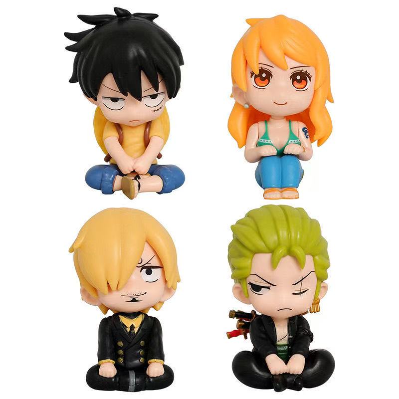 Zoro Anime Merchandise - Figur Aksi Anime ONE PIECE 9.5Cm-Versi