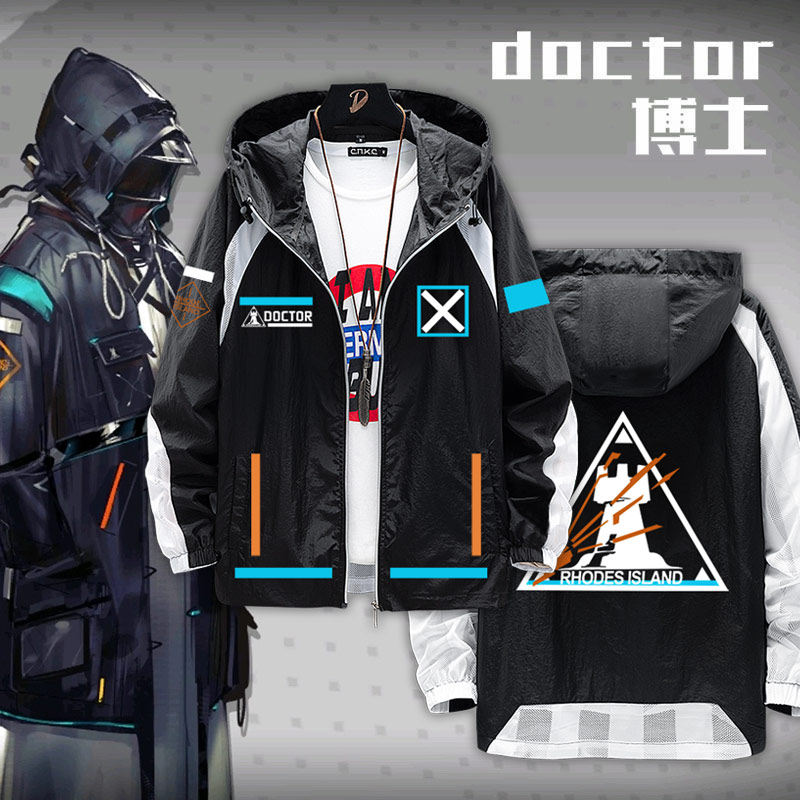 Anime Merchandise Jacket - Barang dagangan Anime Game Arknights Pakaian