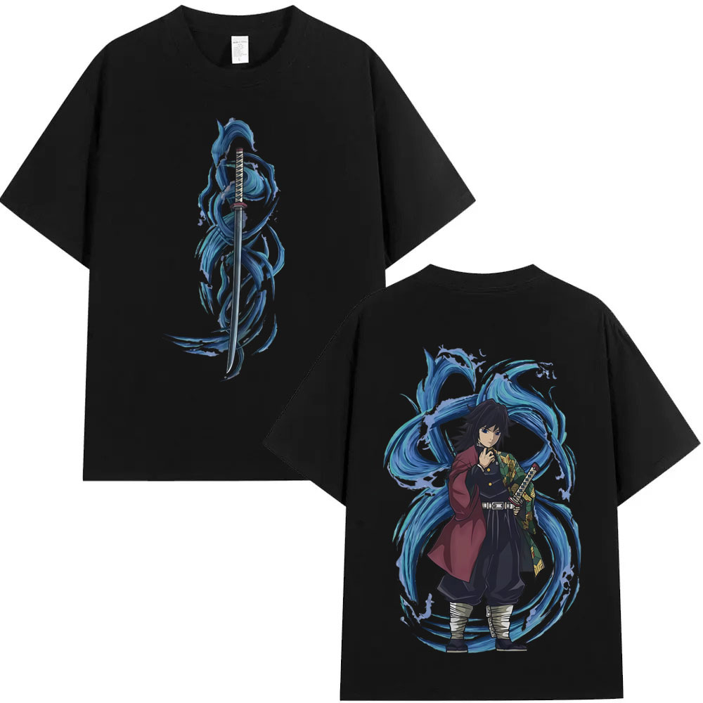 Anime Merch Shopping - Kaus Pola Anime Devil Killer Water