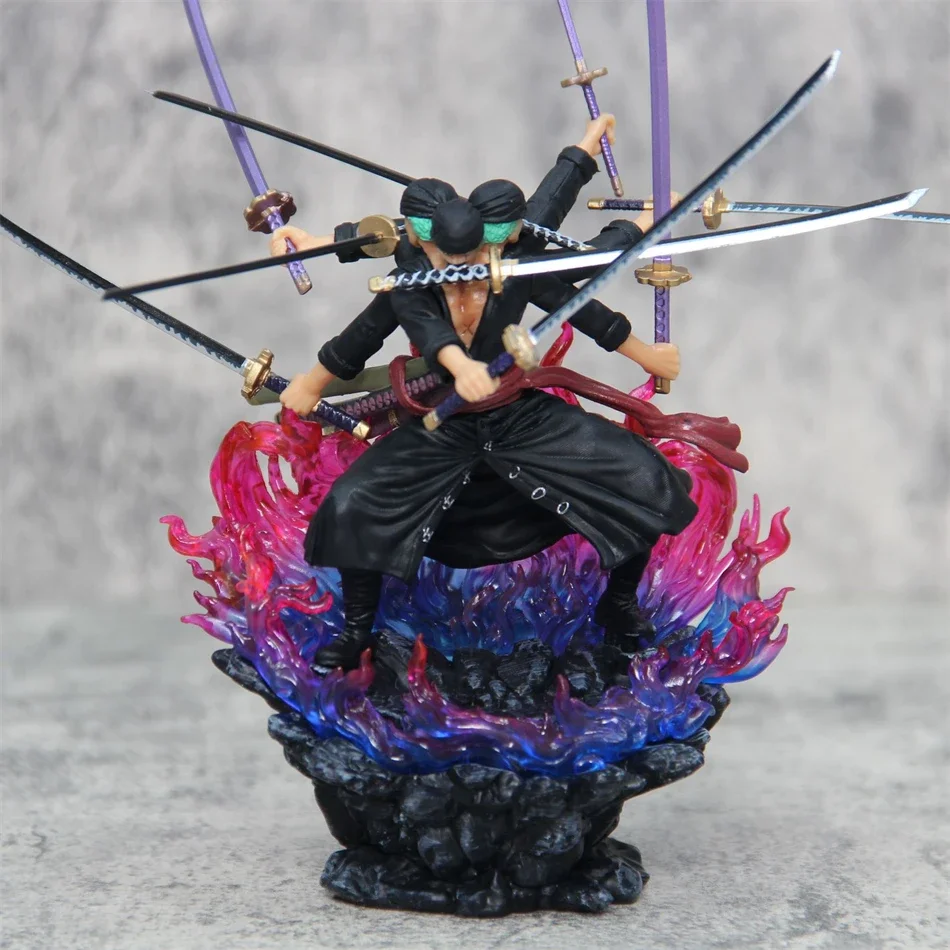 Zoro Anime Merchandise - One Piece Zoro Action Figure Tokoh
