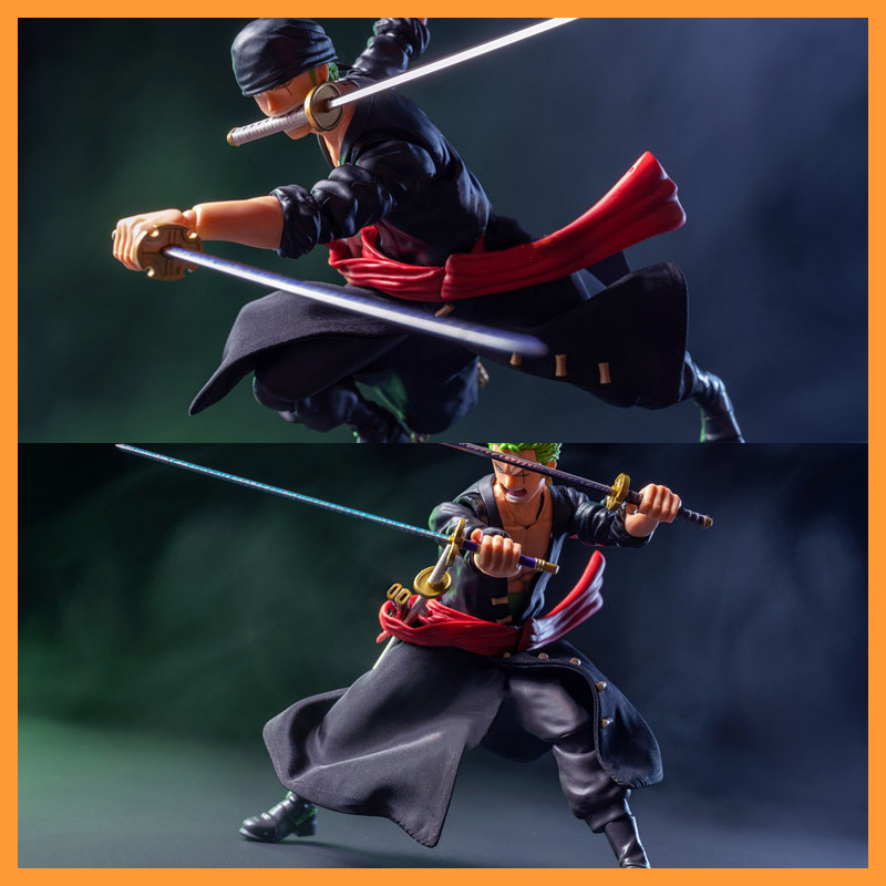 Zoro Anime Merchandise - 【Kualitas Tinggi】shf Skala 1/12 Model Pakaian