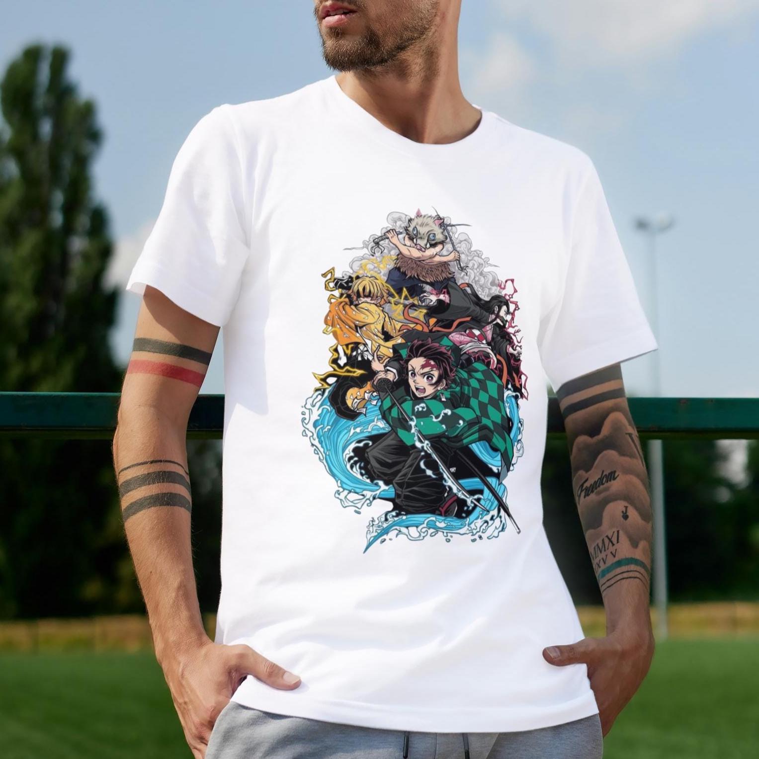 Anime Merch Shopping - Kaos Anime 'Pembasmi Iblis' Tahun Baru
