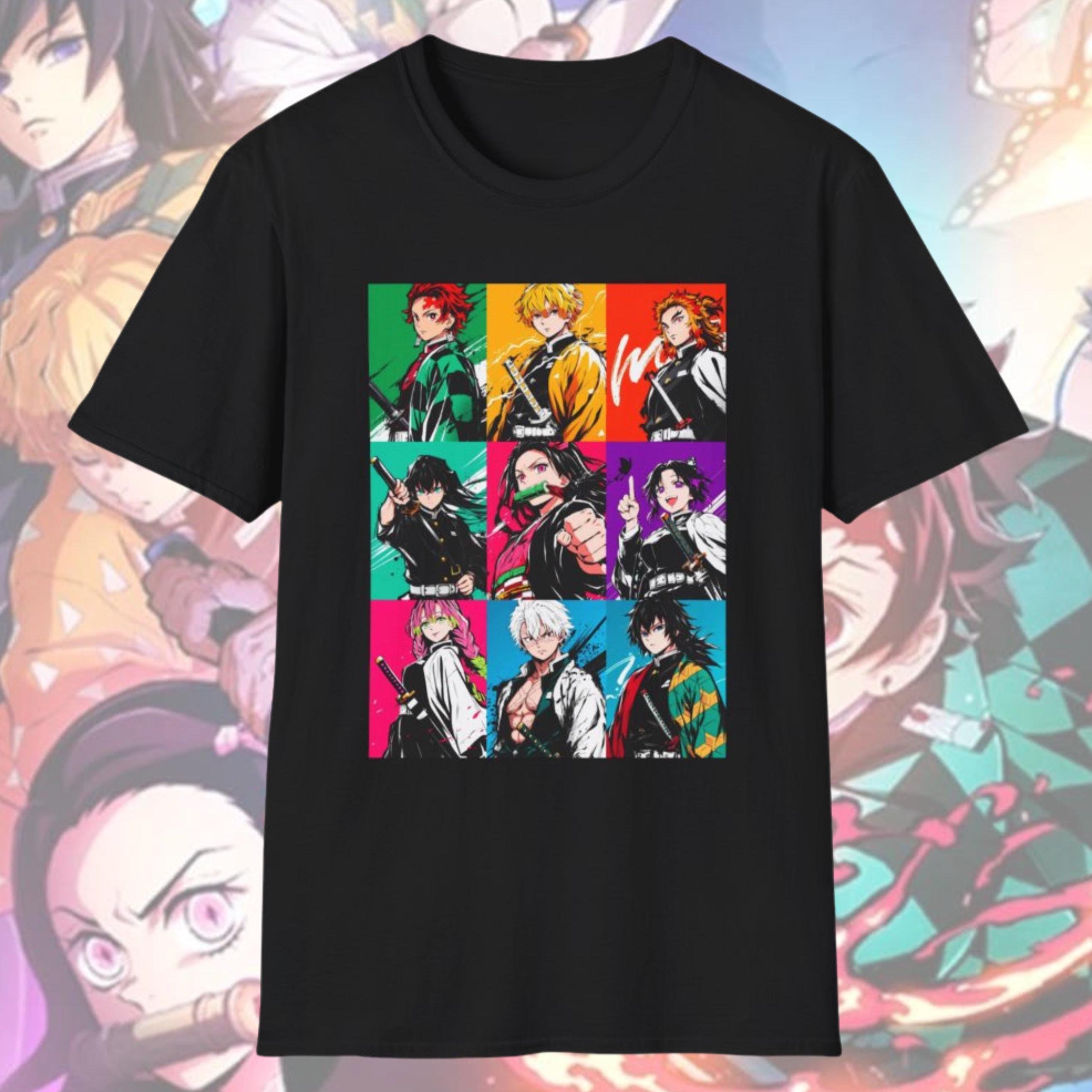 Anime Merch Shopping - Kaus Pria Pembunuh Setan Tahun Baru