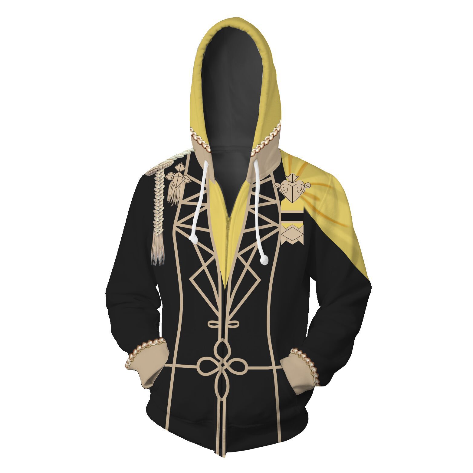 Anime Merchandise Jacket - Fire Emblem: Hoodie Cetak Digital 3D