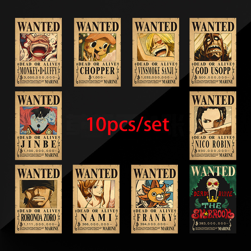 10pcs Anime One Piece Luffy 3  - Zoro Anime Merchandise ulasan dan harga