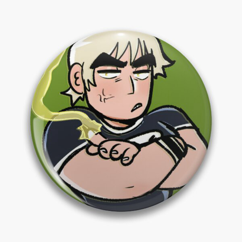 31 gaya Anime Scott Pilgrim Wa - Pin Button Badge ulasan dan harga