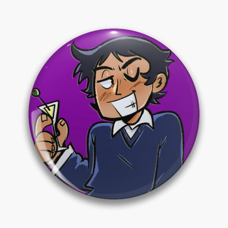 31 gaya Anime Scott Pilgrim Wa - Pin Button Badge ulasan dan harga