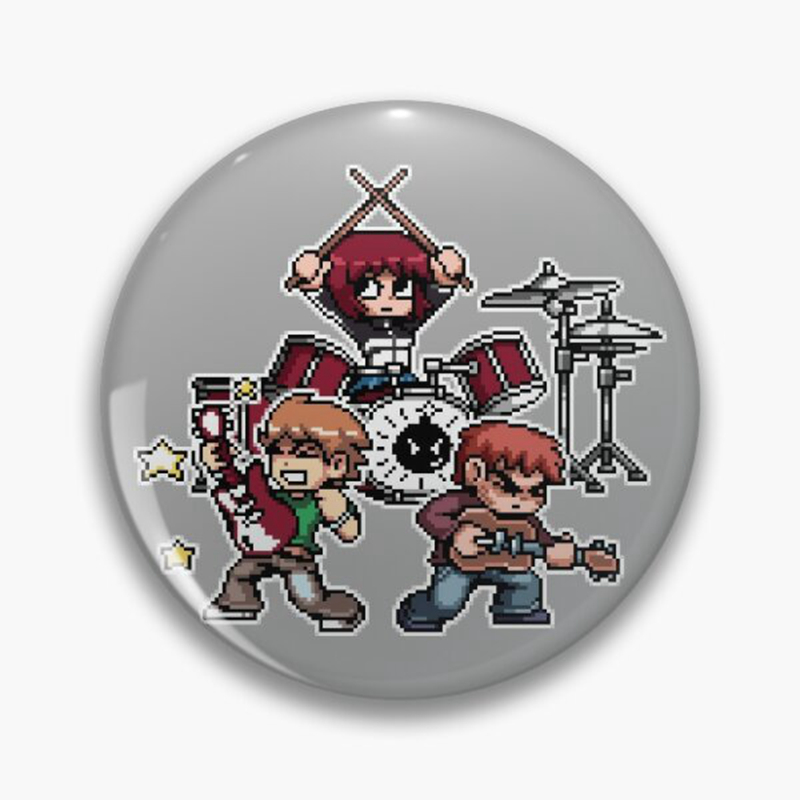 31 gaya Anime Scott Pilgrim Wa - Pin Button Badge ulasan dan harga