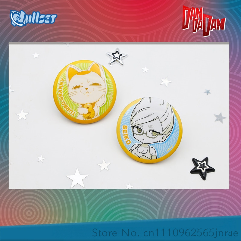 Lencana Anime Dullset Dandadan - Anime Merchandise Licensing ulasan dan harga