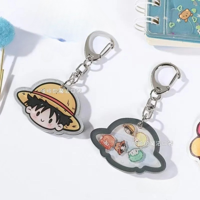 Gantungan Kunci Kartun One Pie - Anime Merchandise In Japanese ulasan dan harga