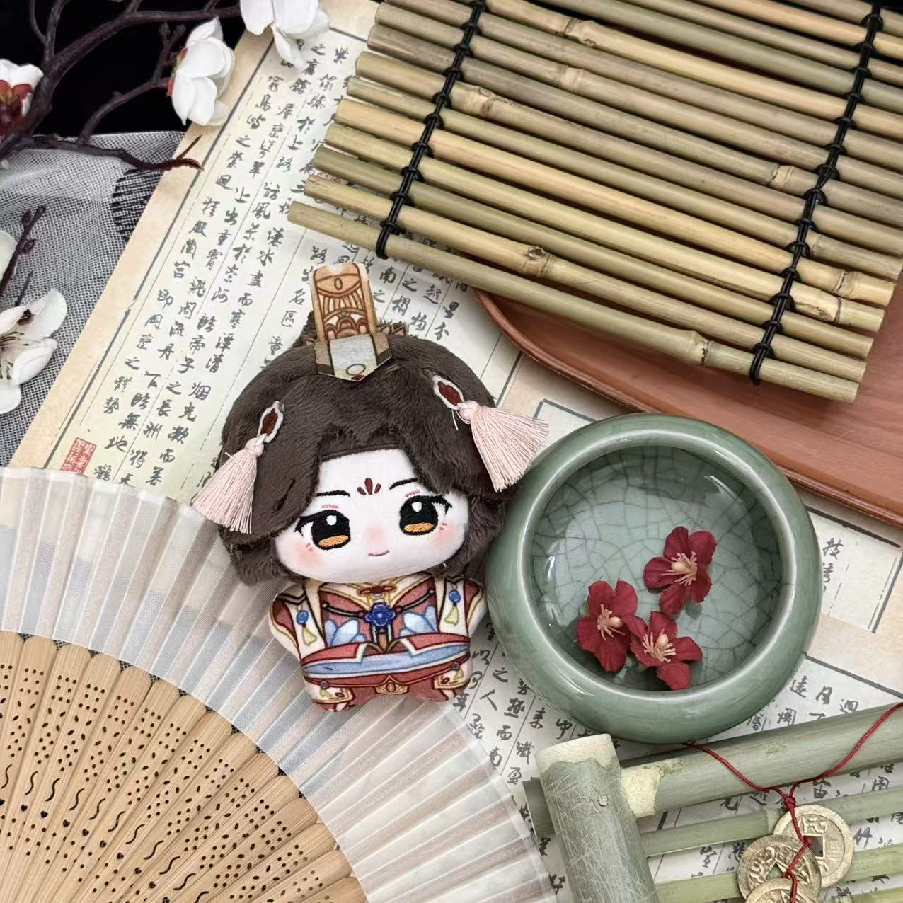 Boneka katun 10cm Tian Guan Ci - Anime Merchandise Dress ulasan dan harga