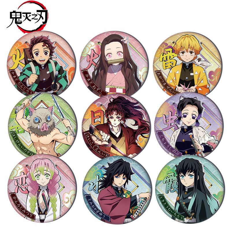 Demon Slayer Kimetsu No Yaiba  - Pin Button Badge ulasan dan harga