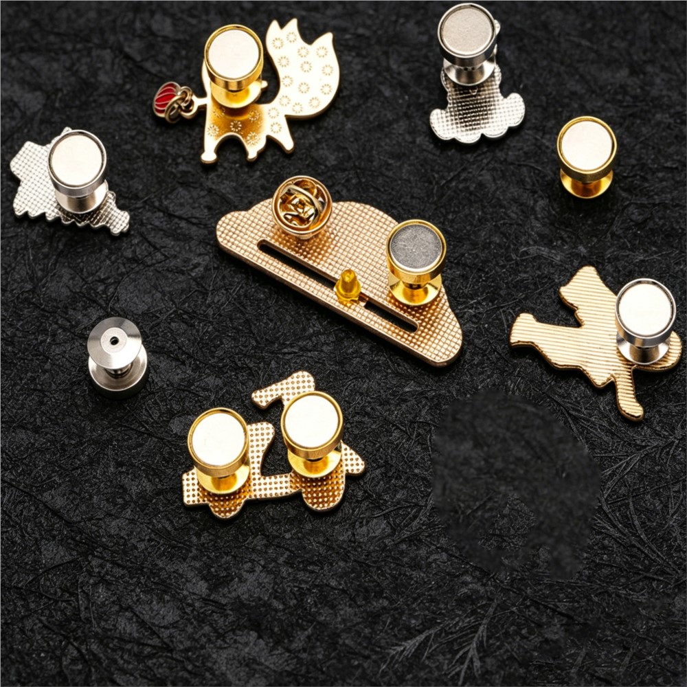 10 Buah/Lot Gesper Magnetik da - Pin Button Badge ulasan dan harga