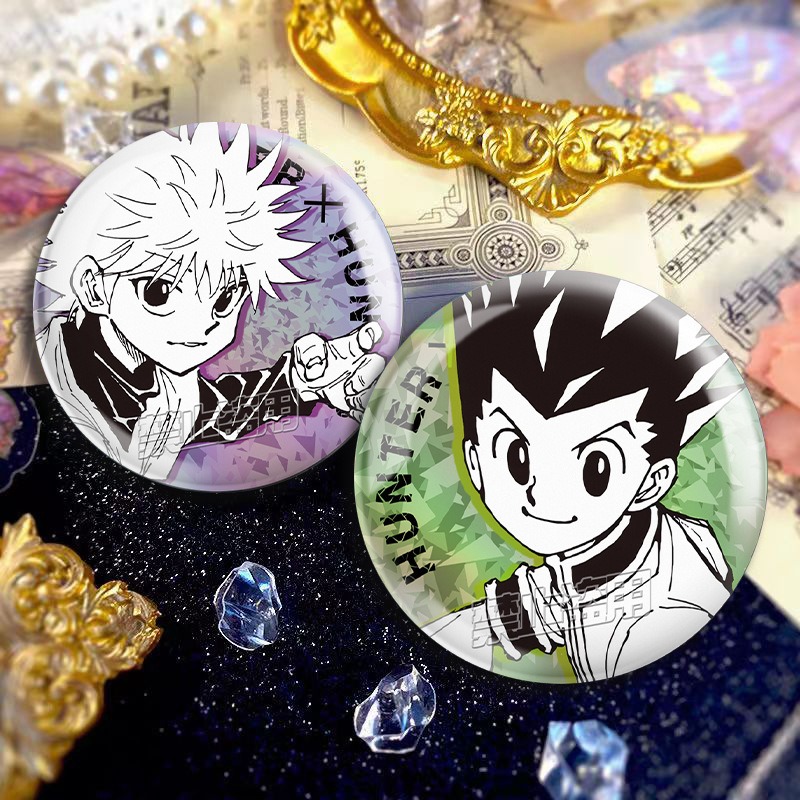 5 Buah HUNTER×HUNTER Pin Lenca - Pin Button Badge ulasan dan harga