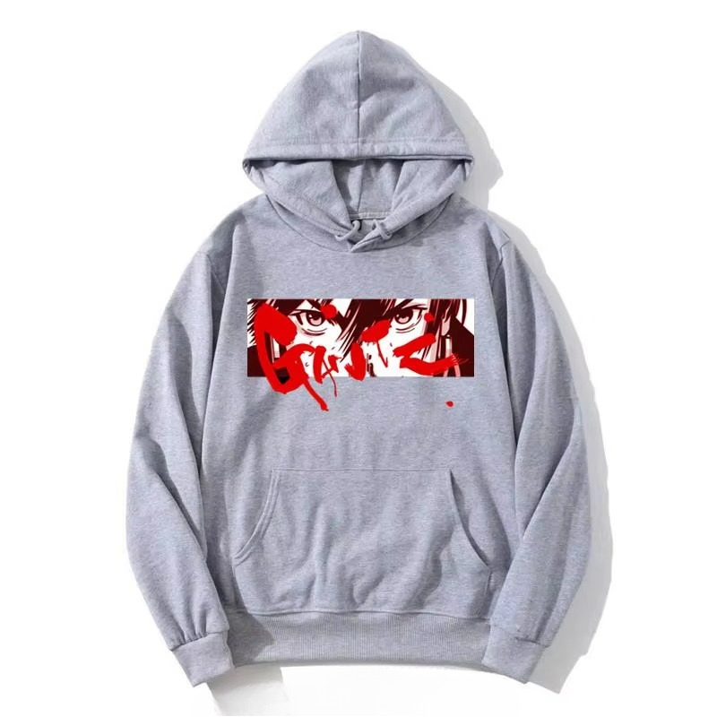 GANTZ Kaos Anime Merah Hitam P - Anime Merch Shopping ulasan dan harga