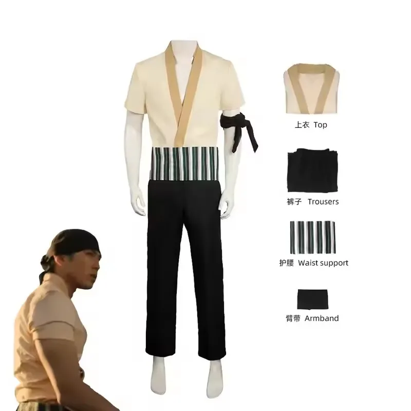 Kostum Cosplay Roronoa Zoro Ve - Zoro Anime Merchandise ulasan dan harga