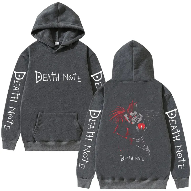 Hoodie Grafis Anime Death Note - Anime Merch Shopping ulasan dan harga
