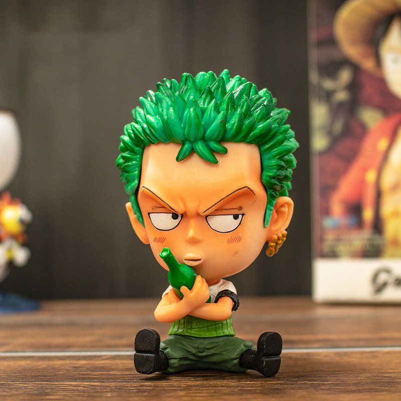 Set Figur Aksi One Piece Luffy - Zoro Anime Merchandise ulasan dan harga