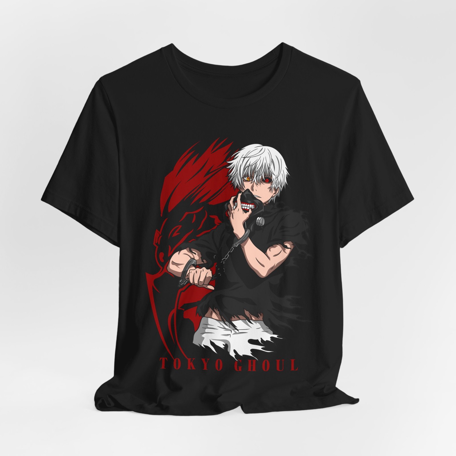 Kaos Anime Tokyo Ghoul, Kaos L - Anime Merchandise In Tokyo ulasan dan harga