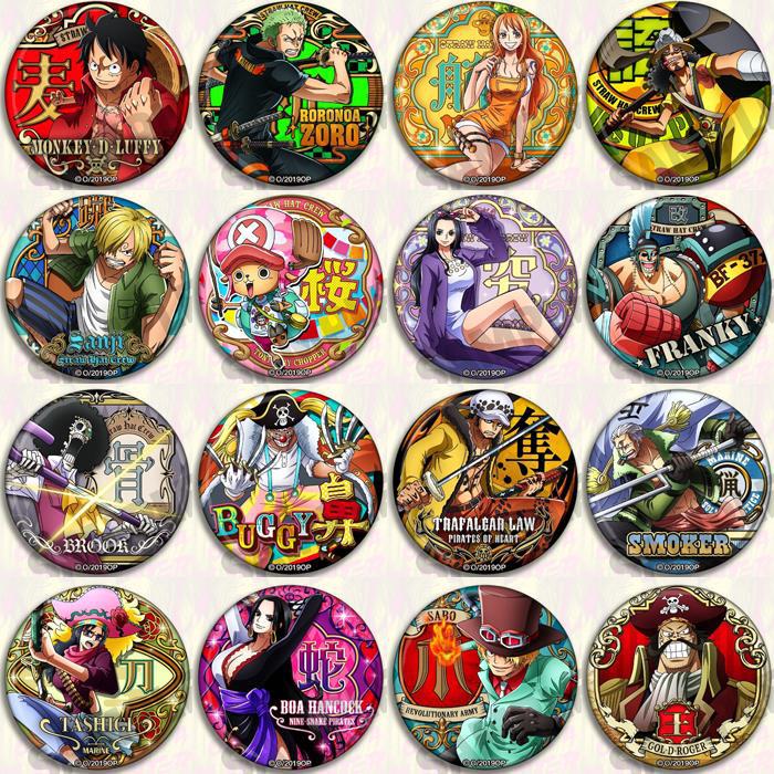 Set Pin Lencana Anime One Piec - Zoro Anime Merchandise ulasan dan harga
