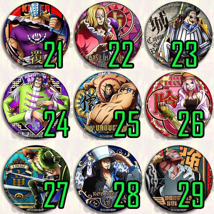 Set Pin Lencana Anime One Piec - Zoro Anime Merchandise ulasan dan harga