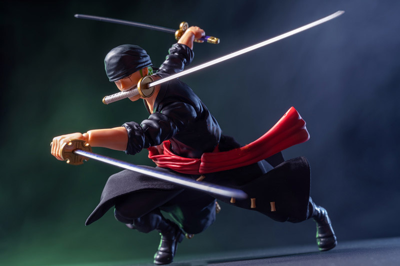【Kualitas Tinggi】shf Skala 1/1 - Zoro Anime Merchandise ulasan dan harga