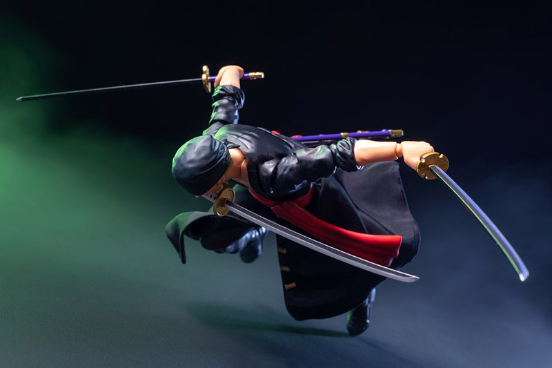【Kualitas Tinggi】shf Skala 1/1 - Zoro Anime Merchandise ulasan dan harga