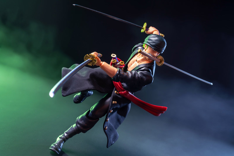 【Kualitas Tinggi】shf Skala 1/1 - Zoro Anime Merchandise ulasan dan harga