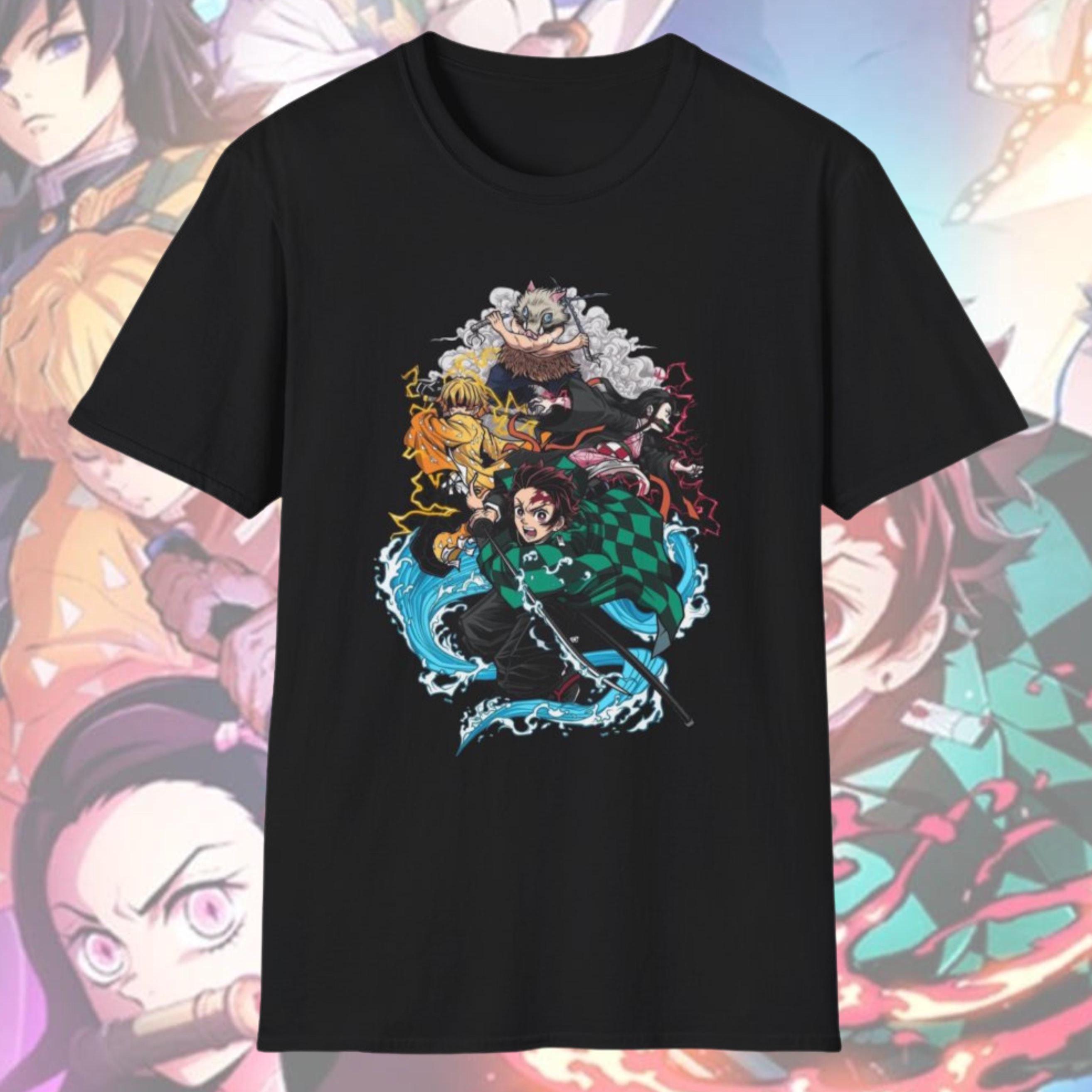 Kaos Anime 'Pembasmi Iblis' Ta - Anime Merch Shopping ulasan dan harga