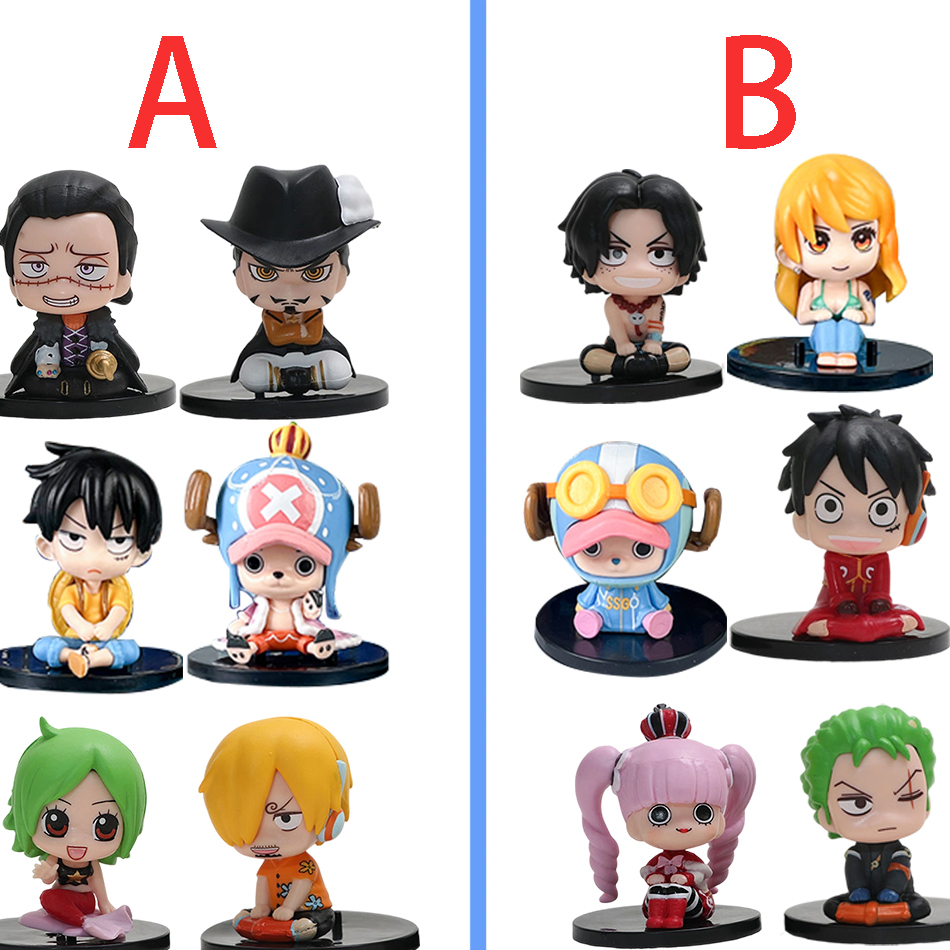 1-12pcs Blind Box Anime One Pi - Zoro Anime Merchandise ulasan dan harga