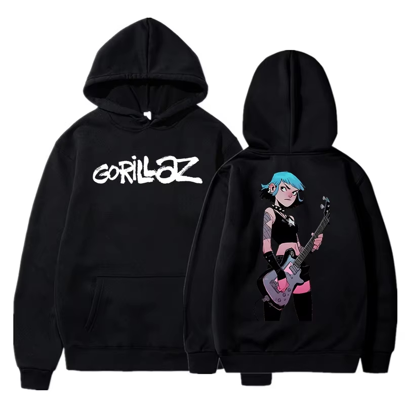Sweatshirt Grafis Gorillaz Vin - Anime Merch Shopping ulasan dan harga