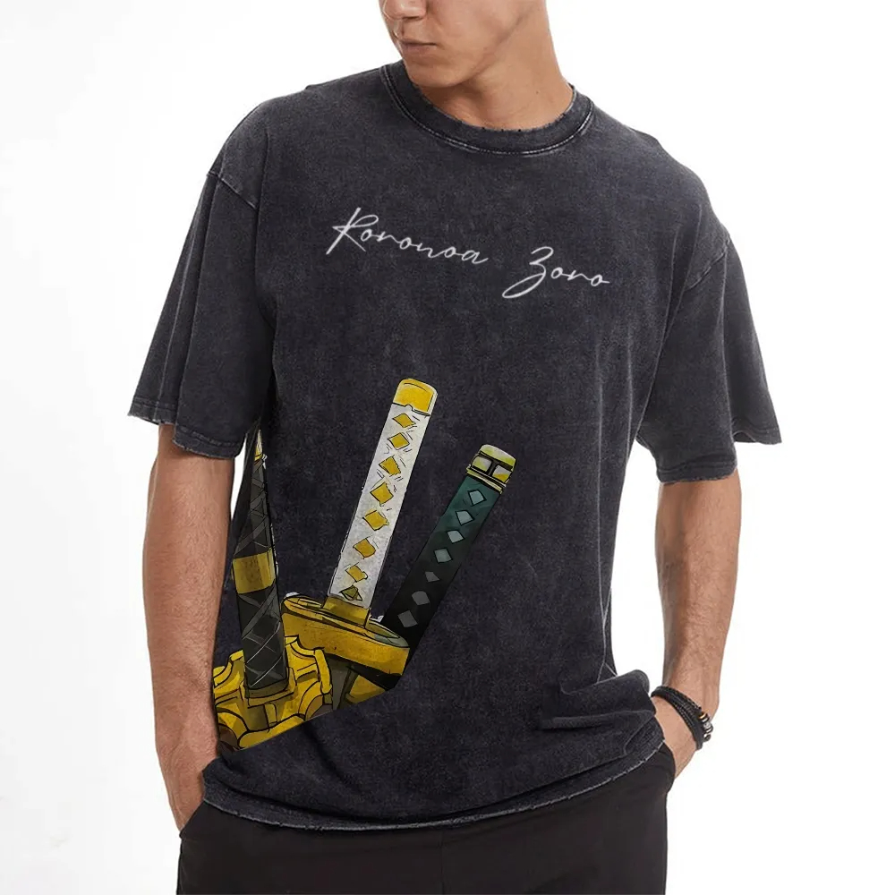 Kaos ONE PIECE Zoro King of He - Zoro Anime Merchandise ulasan dan harga