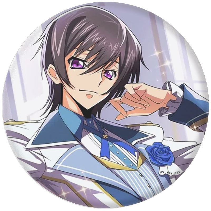 Lencana Pin Lelouch Lamperouge - Pin Button Badge ulasan dan harga