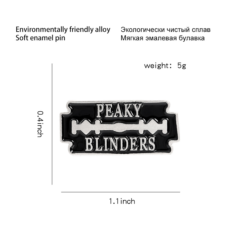 Pin Enamel Bros Peaky Blinders - Anime Merchandise Jacket ulasan dan harga
