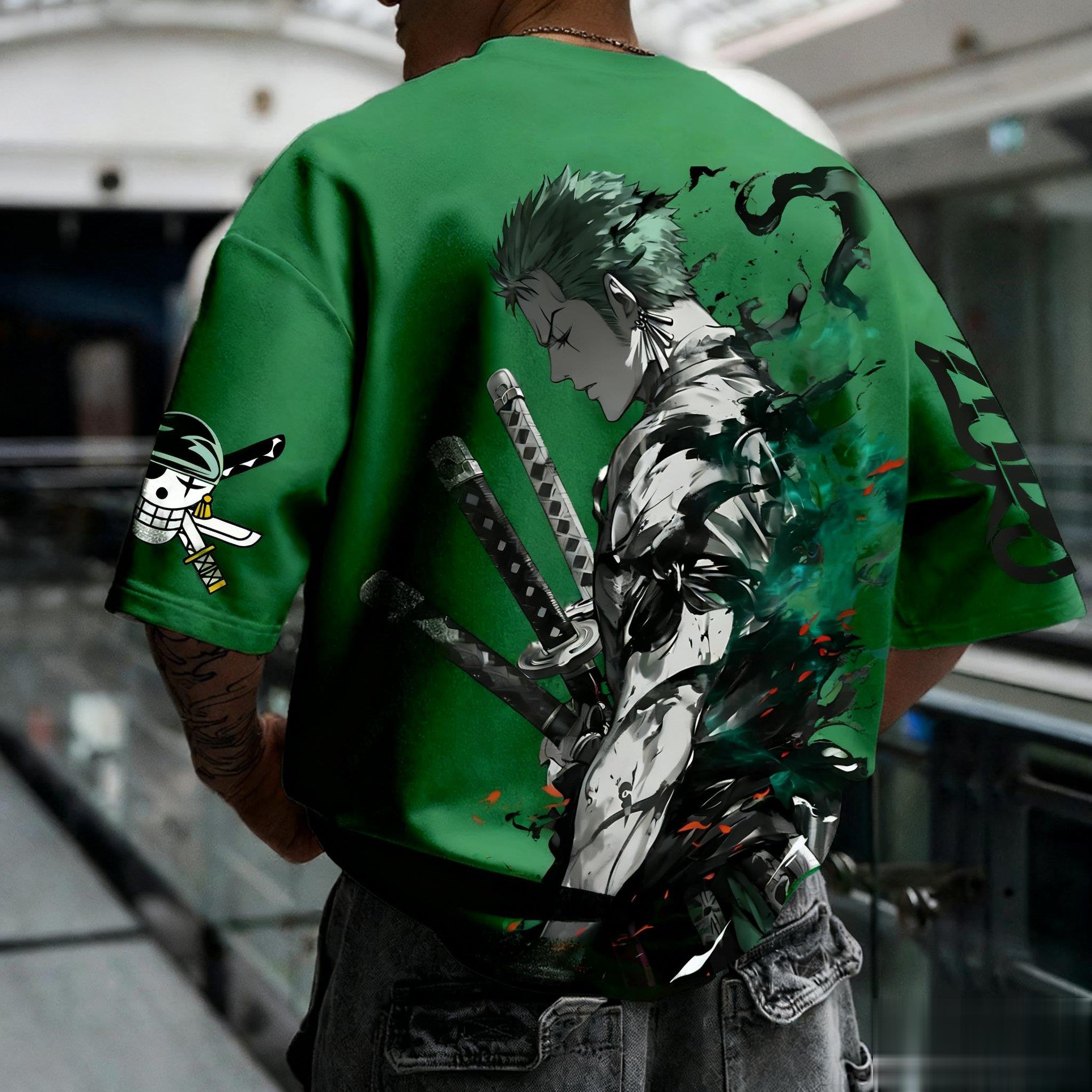 Kaos Grafis Anime One Piece Zo - Zoro Anime Merchandise ulasan dan harga
