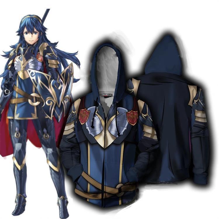 Fire Emblem: Hoodie Cetak Digi - Anime Merchandise Jacket ulasan dan harga