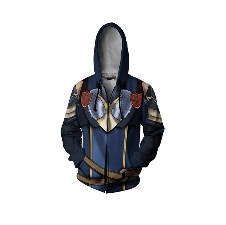 Fire Emblem: Hoodie Cetak Digi - Anime Merchandise Jacket ulasan dan harga