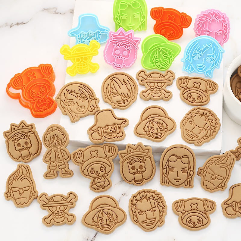 Cetakan Kue One Piece Luffy Zo - Zoro Anime Merchandise ulasan dan harga